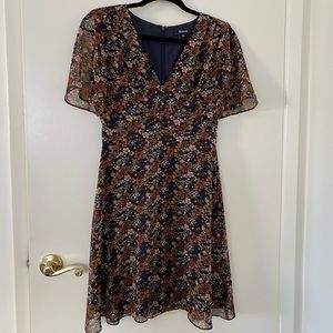 Madewell floral dress